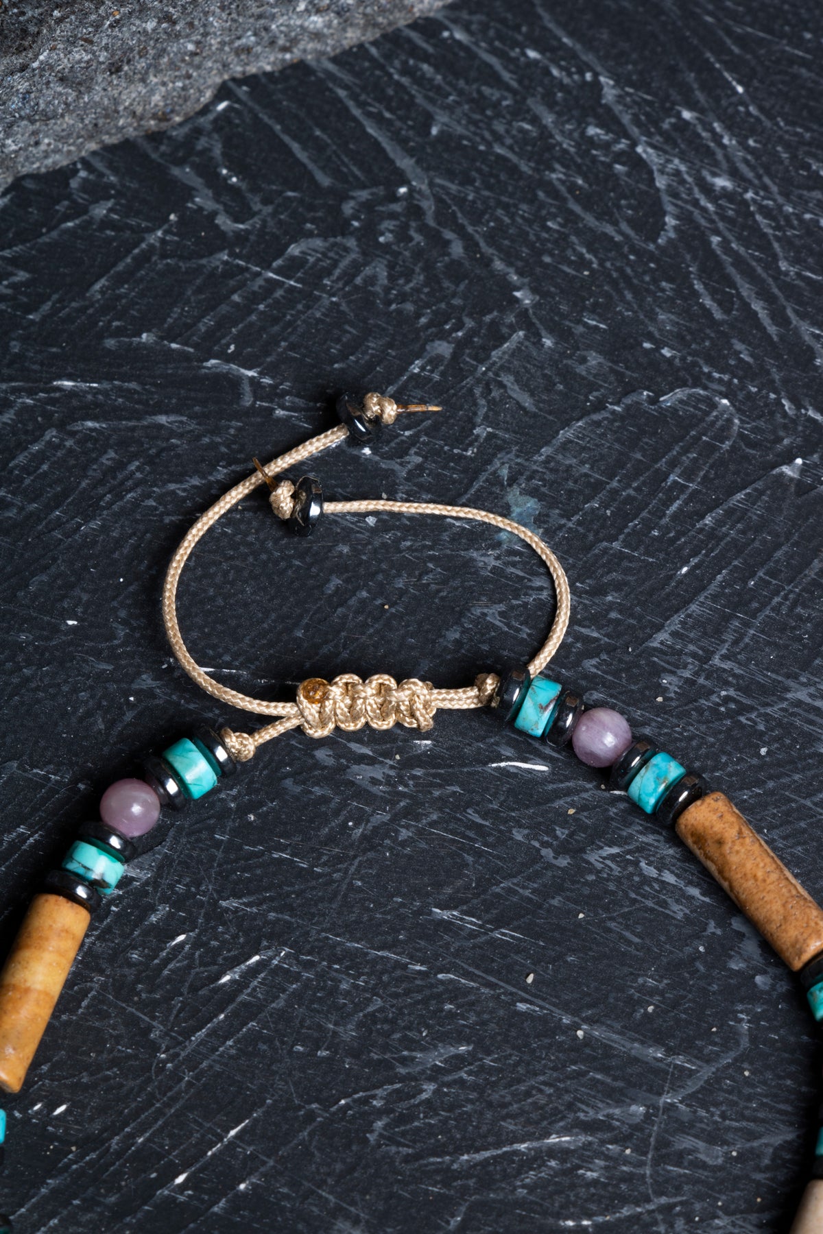 Laboratory Certified Jasper, Ruby & Turquoise Natural Stone Bracelet