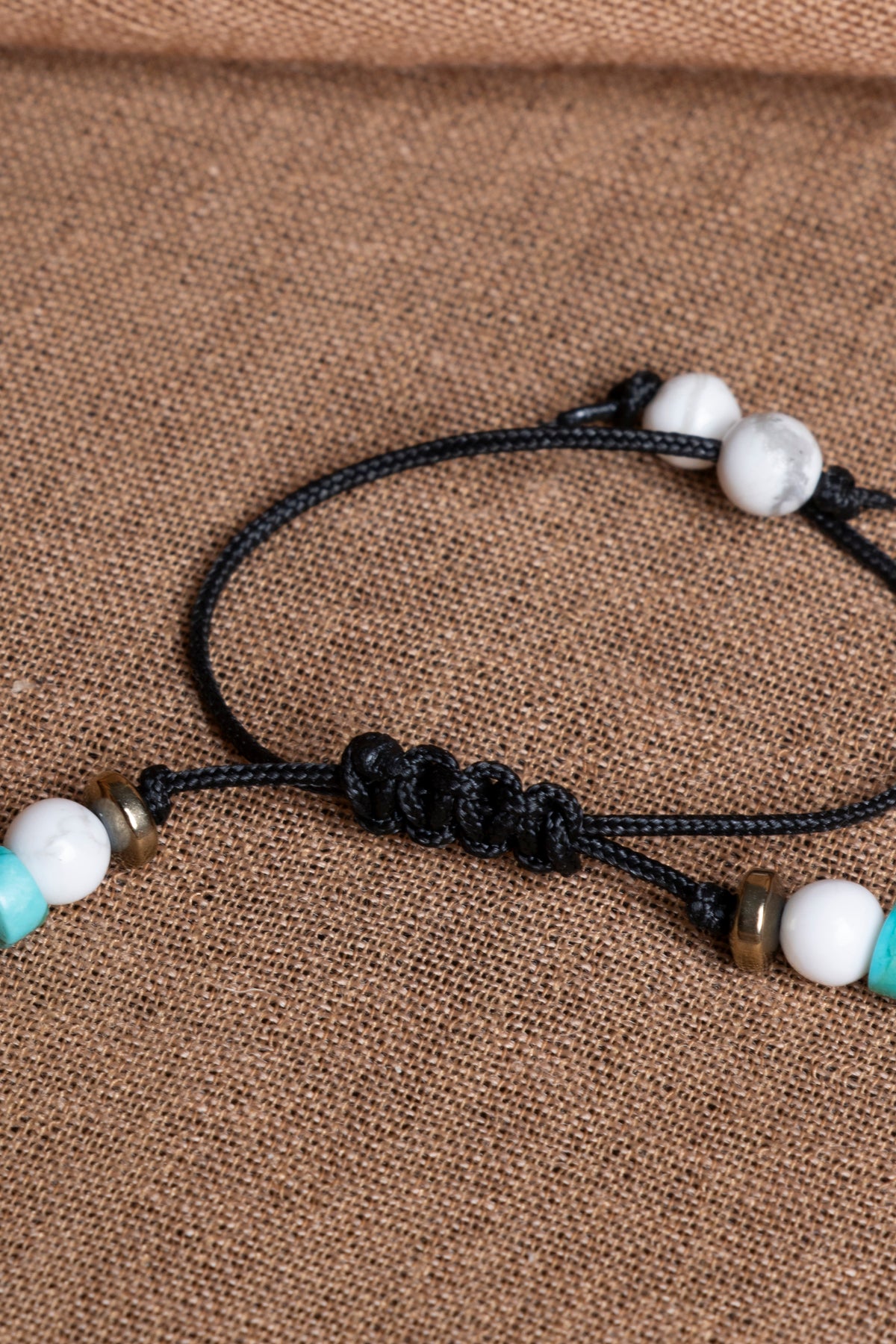 Laboratory Certified Howlite & Turquoise Natural Stone Bracelet