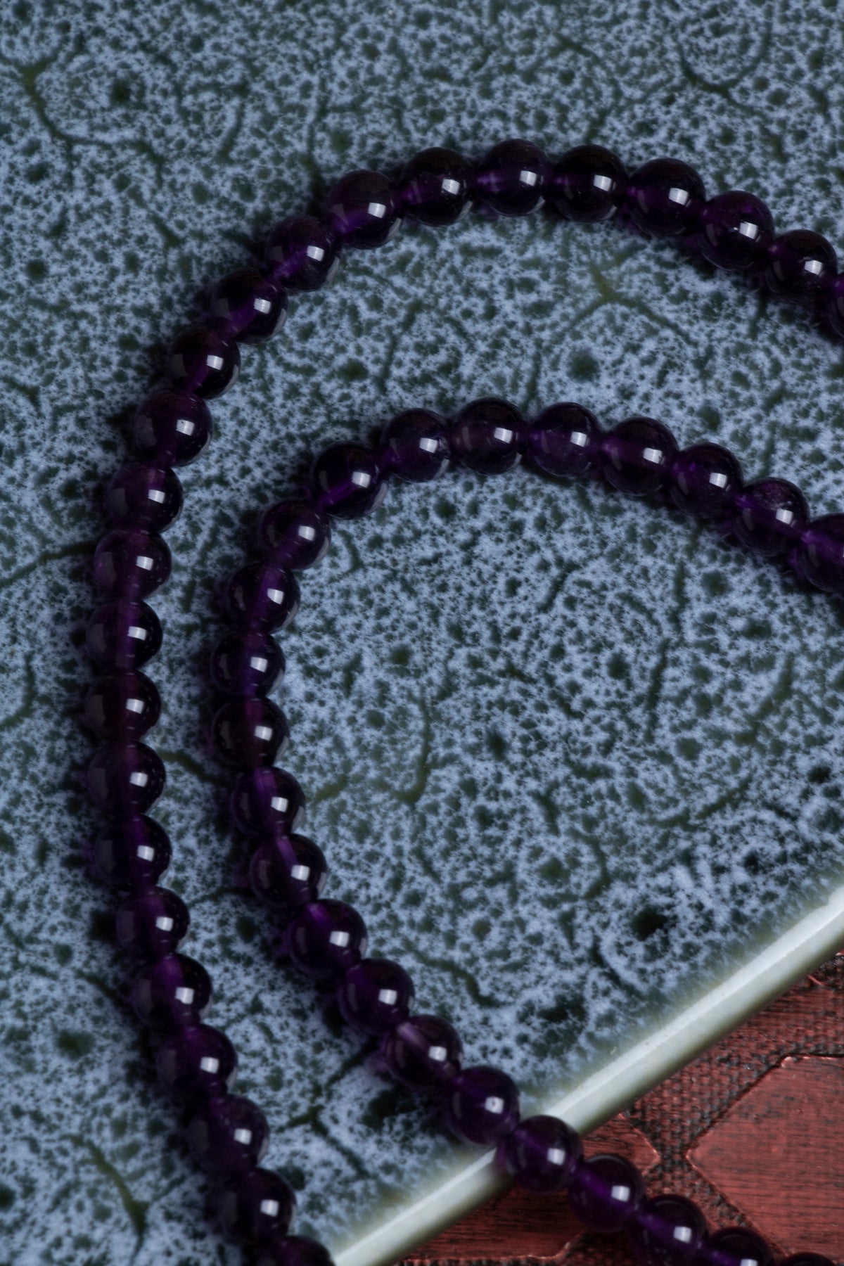 Laboratory Certified Amethyst Natural Stone Prayer Beads 99 Beads – 6 mm