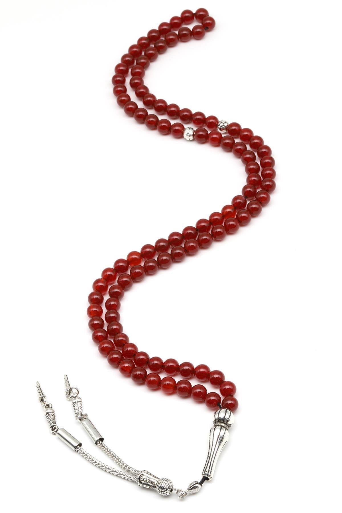 Agate Natural Gemstone 99'Lu Prayer Beads 6 mm Round Cut