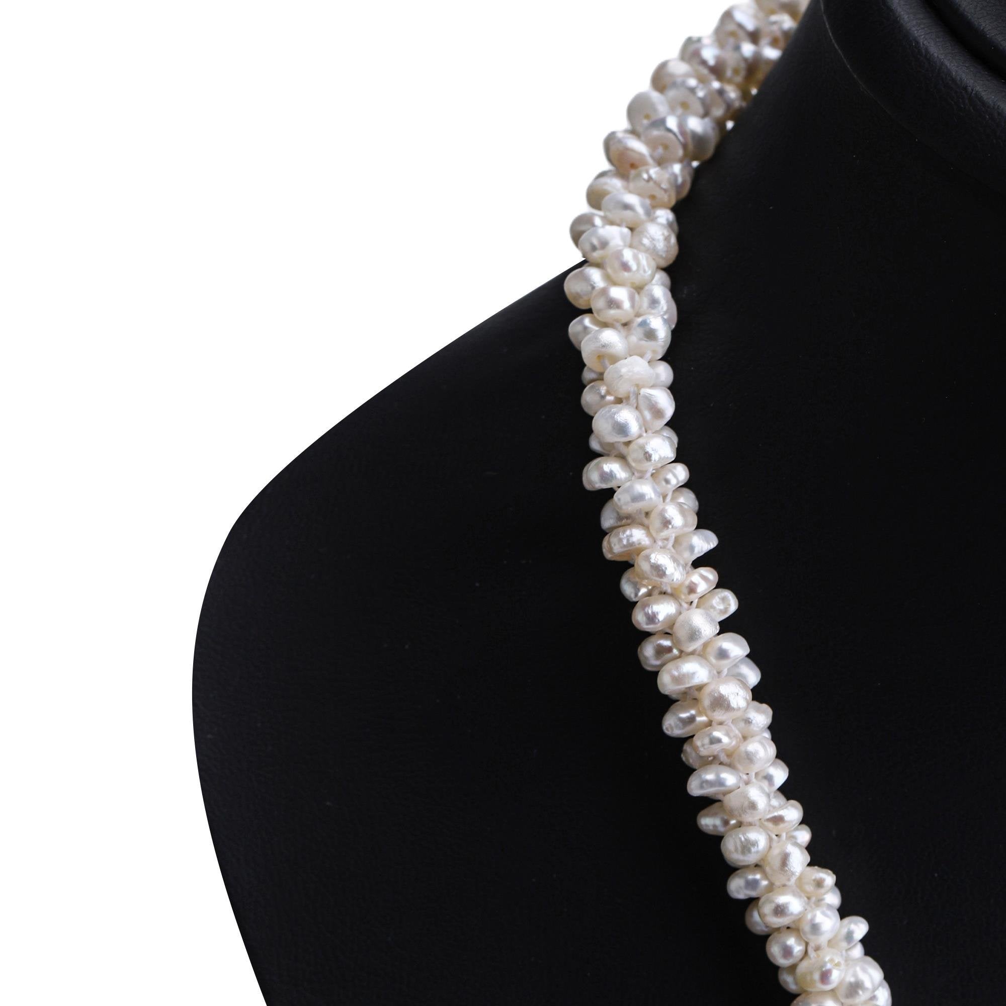 Laboratory Certified Burma Pearl 925 Sterling Silver Necklace