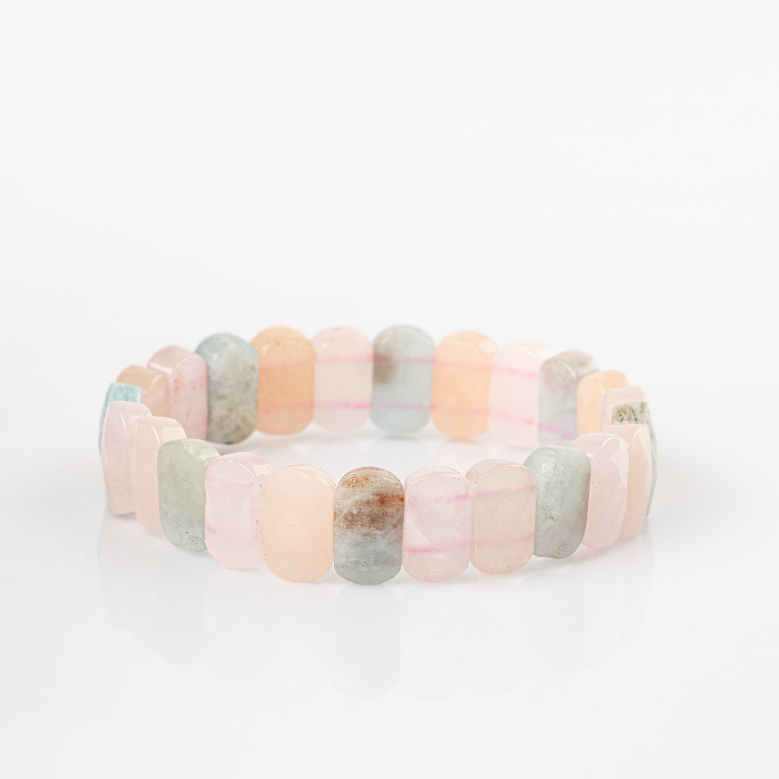 Certified Heliodor (Helidor) Wide Cut Natural Gemstone Bracelet
