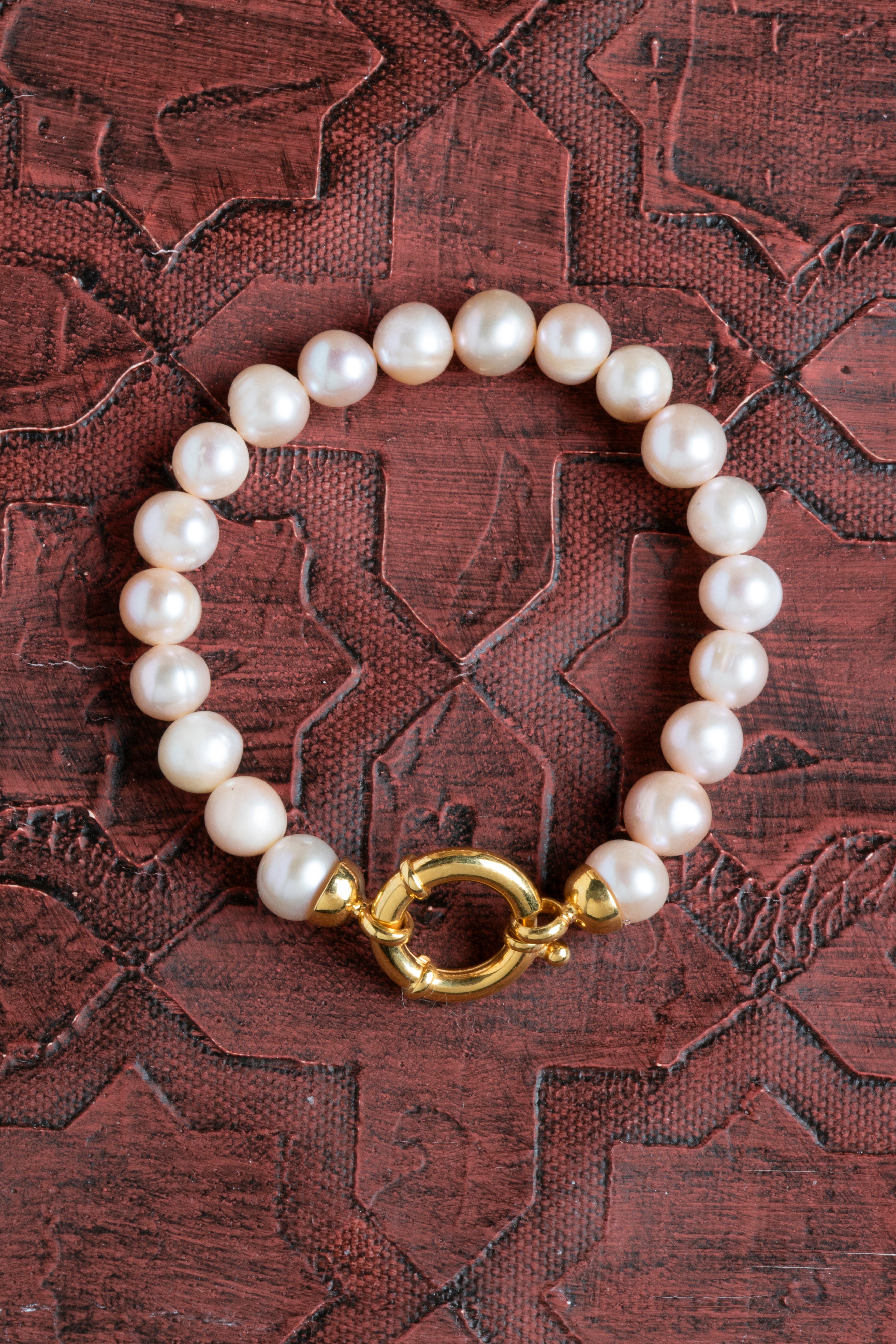 Laboratory Certified Pearl 925 Sterling Silver Bracelet