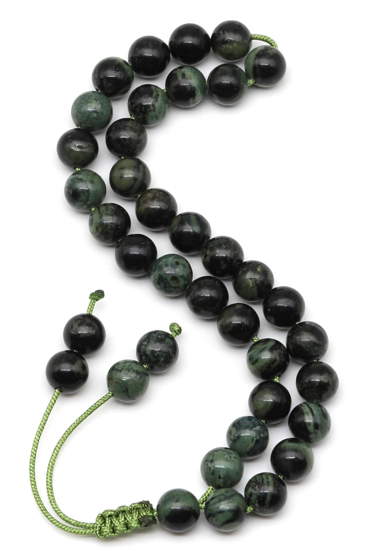 Laboratory Certified Jasper Natural Stone Bracelet &amp; Prayer Beads 6 mm