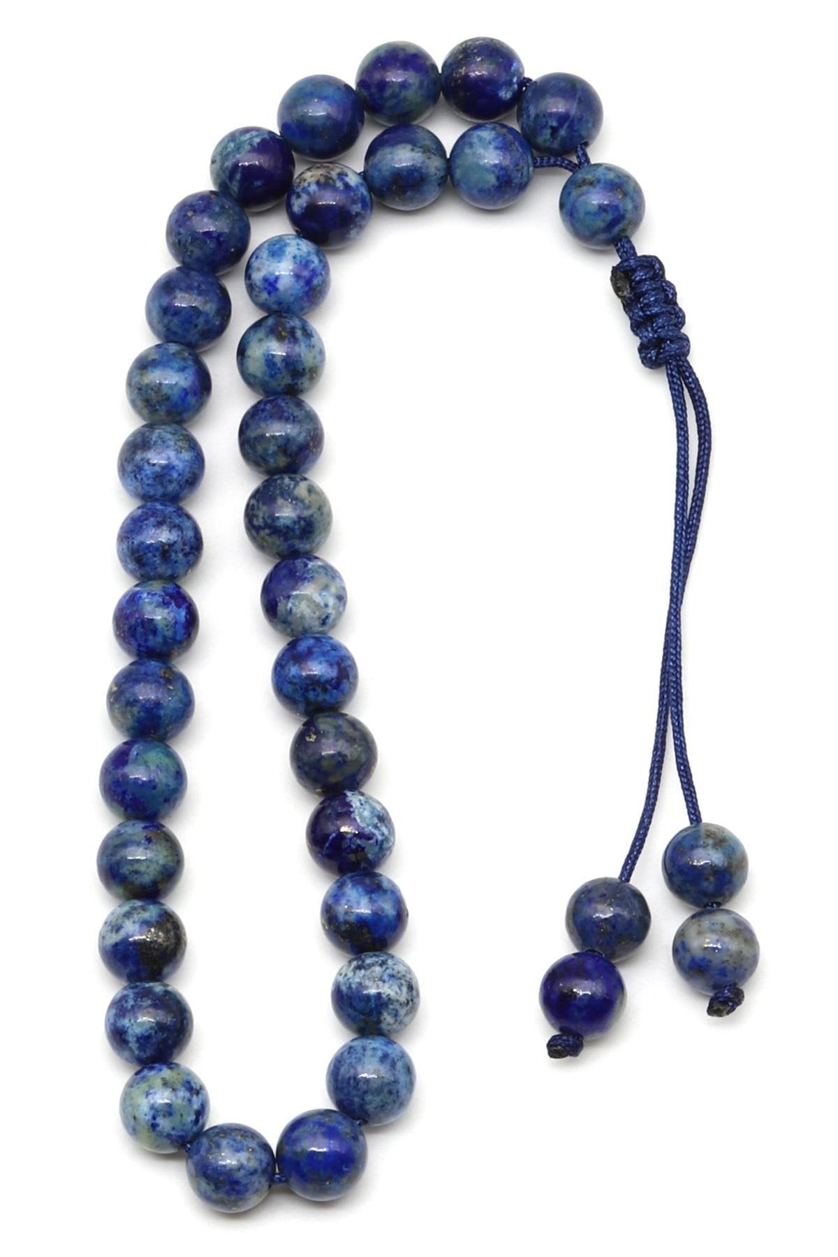 Laboratory Certified Lapis Lazuli Natural Stone Bracelet & Prayer Beads 6 mm