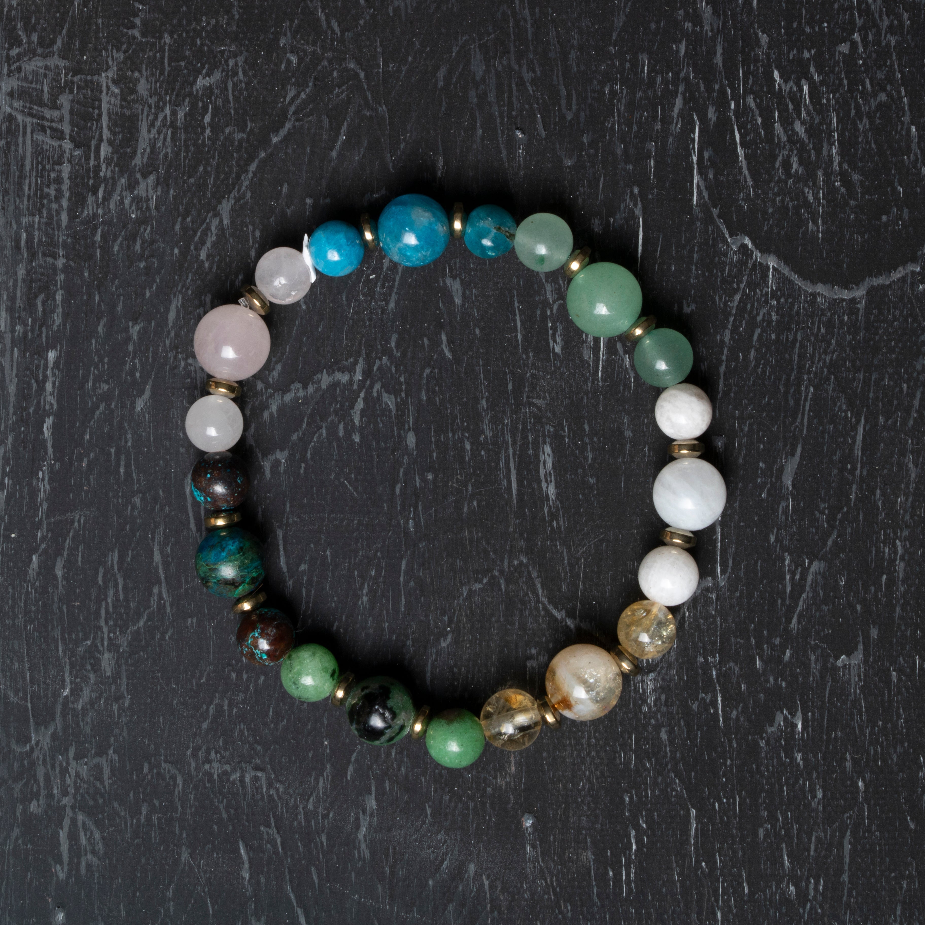 Osmanlı Doğal Taş Sertifikalı İkizler Burcu Doğal Taş Bileklik