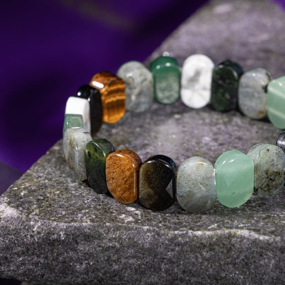 Laboratory Certified Cancer Zodiac Natural Stone Bracelet