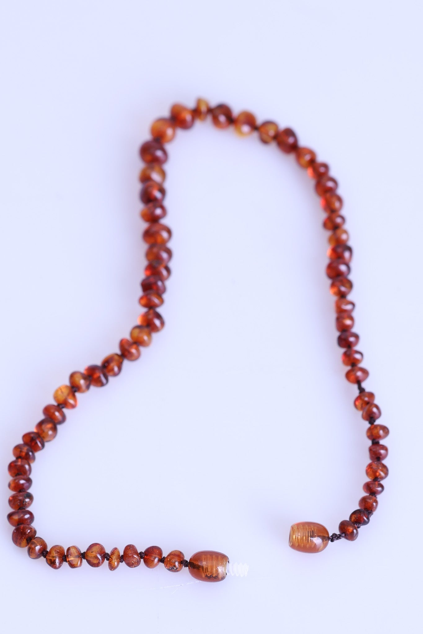 Laboratory Certified Natural Drop Amber Baby Necklace