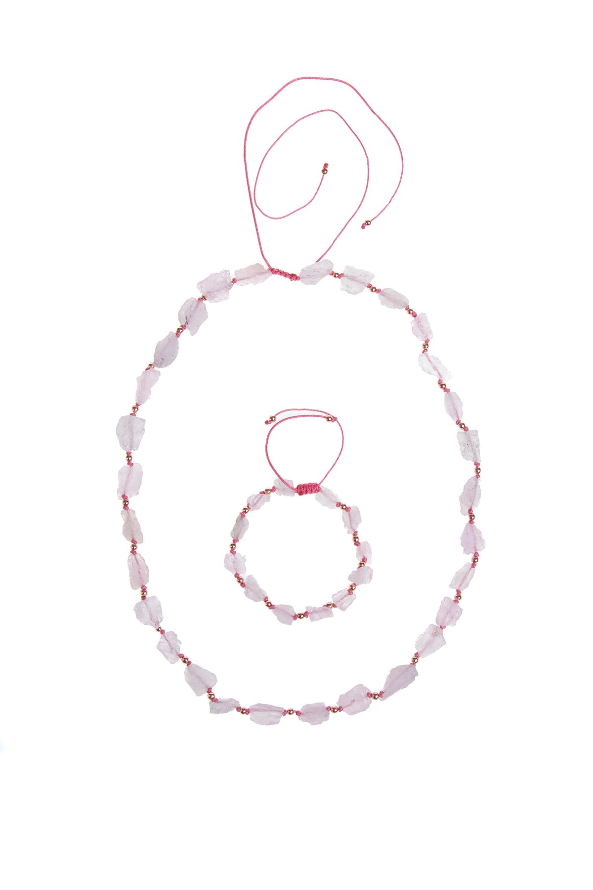 Sertifikalı Ham Pembe Kuvars Doğaltaş Takım