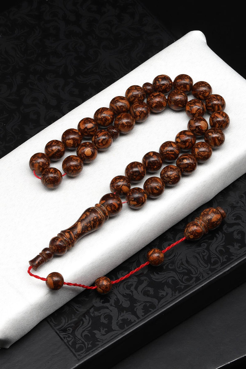 Laboratory Certified Cinnamon Wood Bark Prayer Beads 10 mm