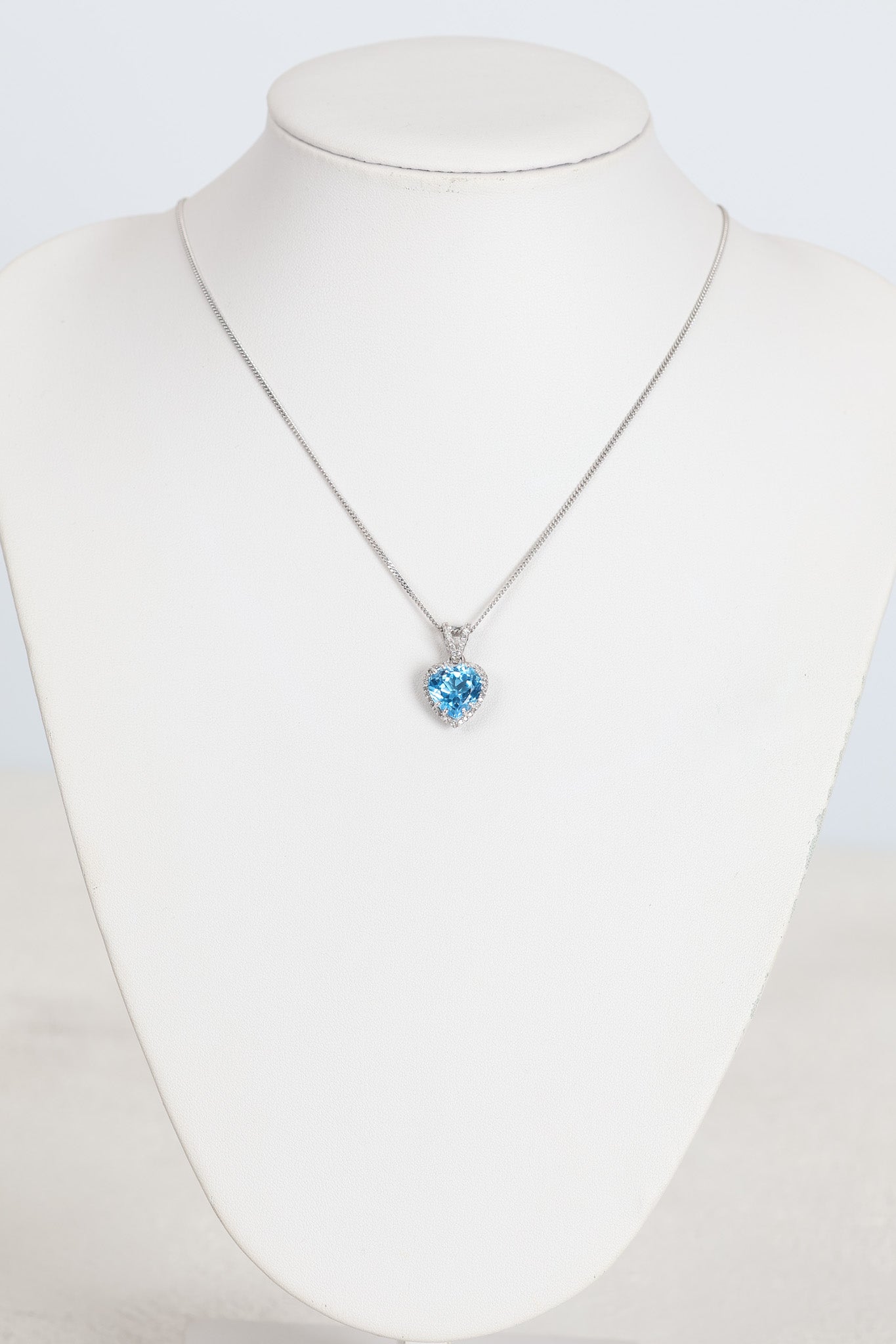 Laboratory Certified Topaz - Pirlantali Natural Stone 925 Sterling Silver Necklace