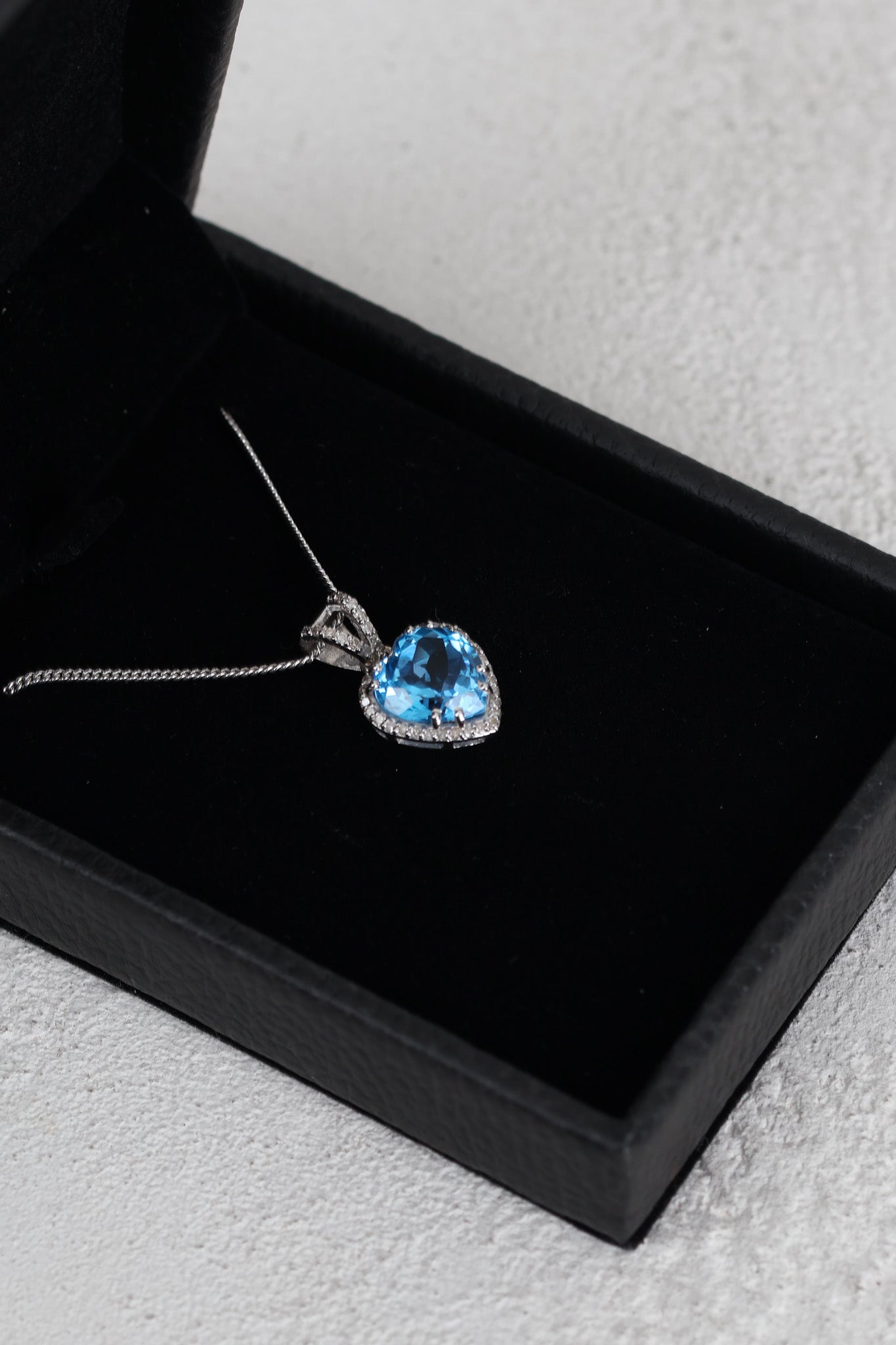 Laboratory Certified Topaz - Pirlantali Natural Stone 925 Sterling Silver Necklace