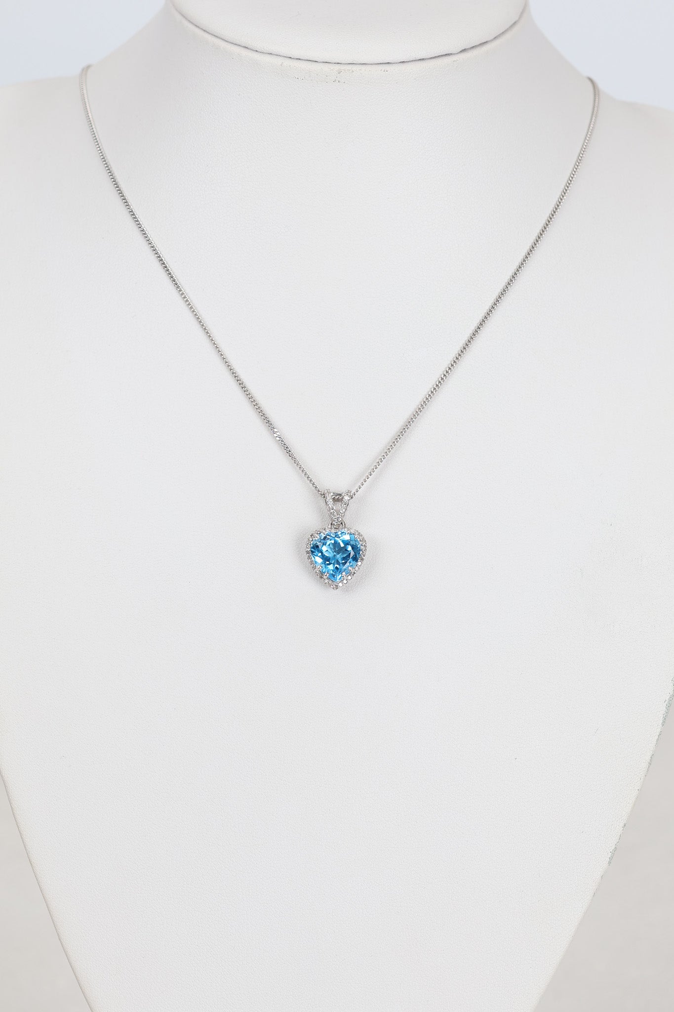 Laboratory Certified Topaz - Pirlantali Natural Stone 925 Sterling Silver Necklace