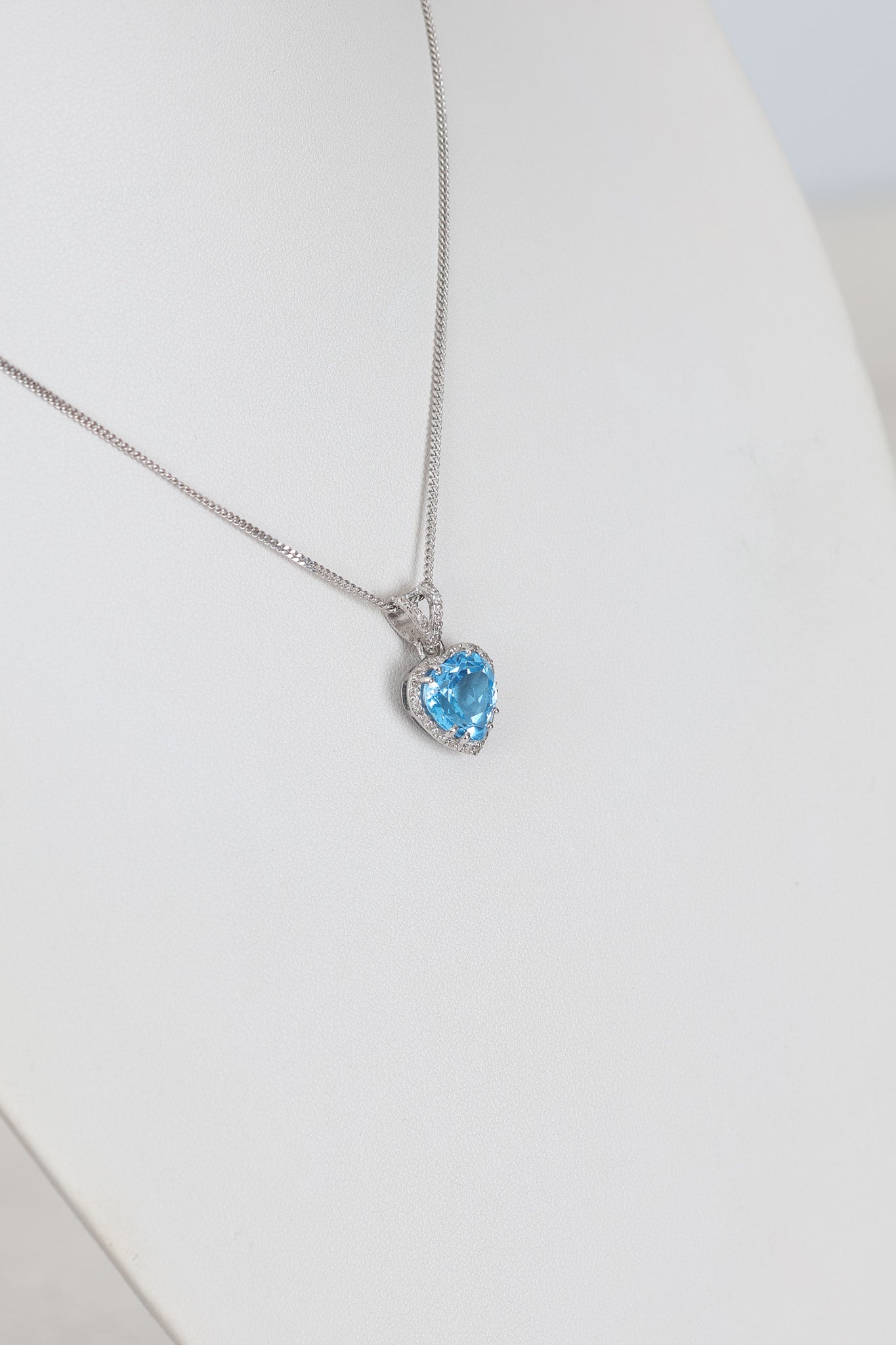 Laboratory Certified Topaz - Pirlantali Natural Stone 925 Sterling Silver Necklace