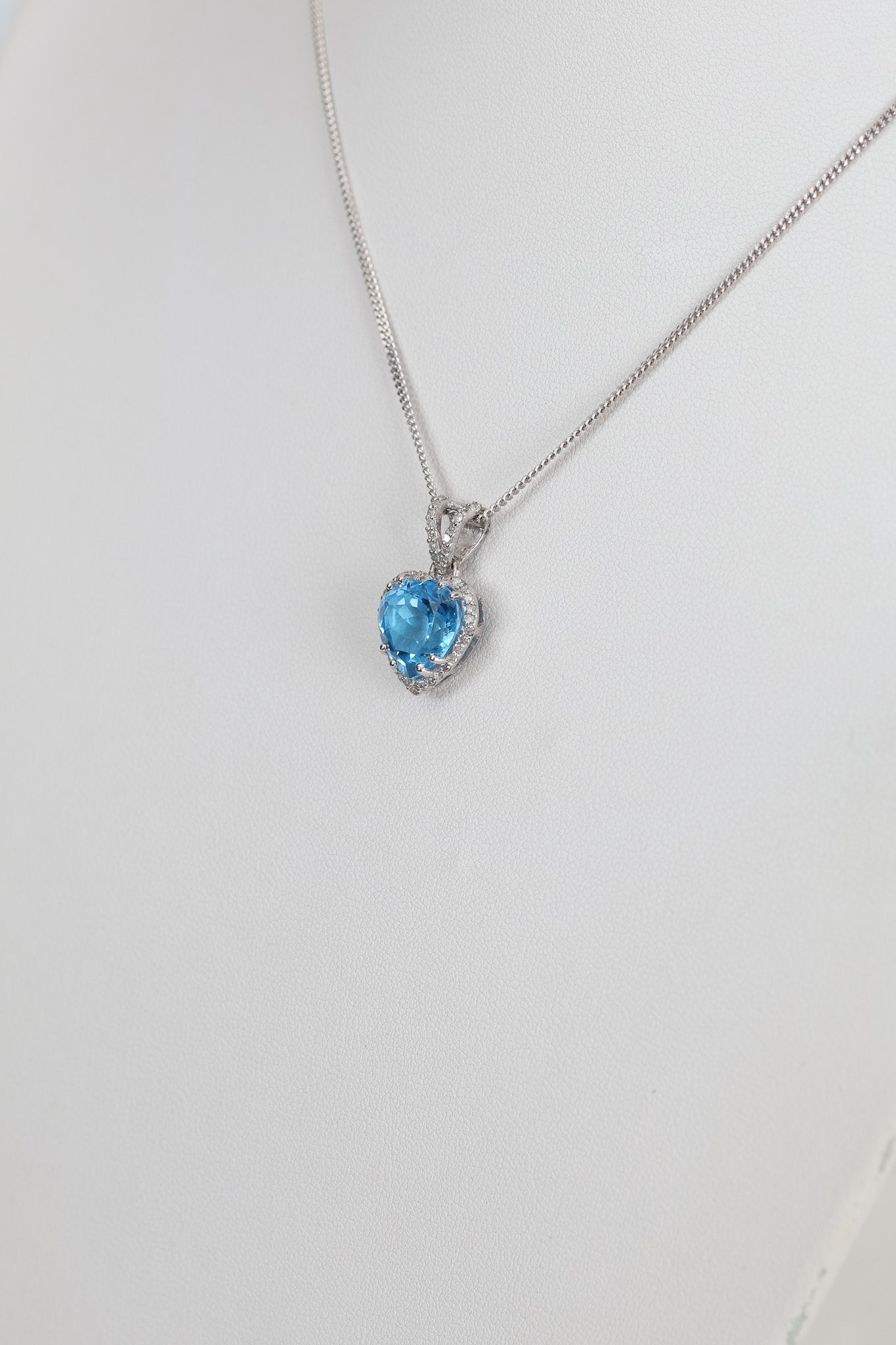 Laboratory Certified Topaz - Pirlantali Natural Stone 925 Sterling Silver Necklace